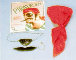 Pirate Costume Accessory Kit