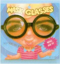 Funny Screened Lens Novelty Glasses