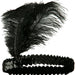 Assorted Colour Sequin Feather Headband