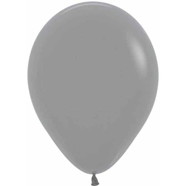 Sempertex Urban Grey 11-Inch Latex Balloons, 50 Pack