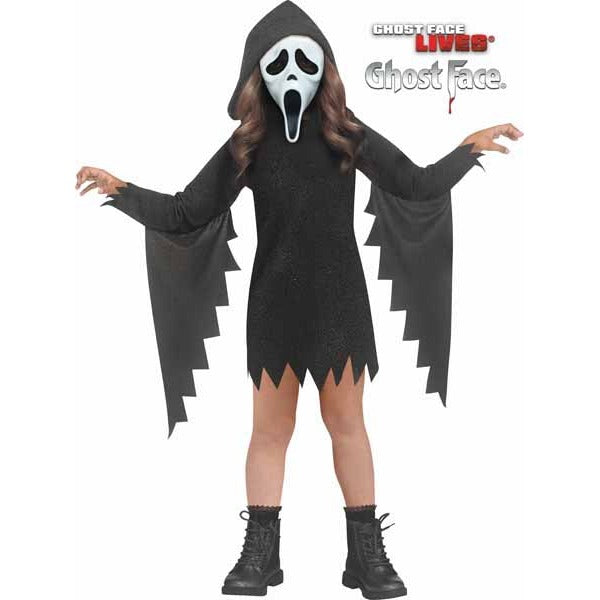 Glitter Bling Ghost Face® Toddler Costume, Small 24M/2T