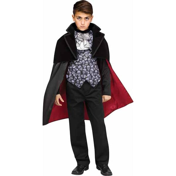 Noble Vampire Child Costume, Medium 8-10