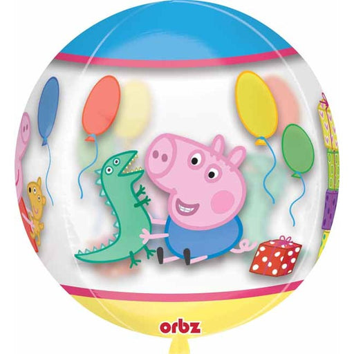 Peppa Pig 16-Inch Clear Orbz Foil Balloon
