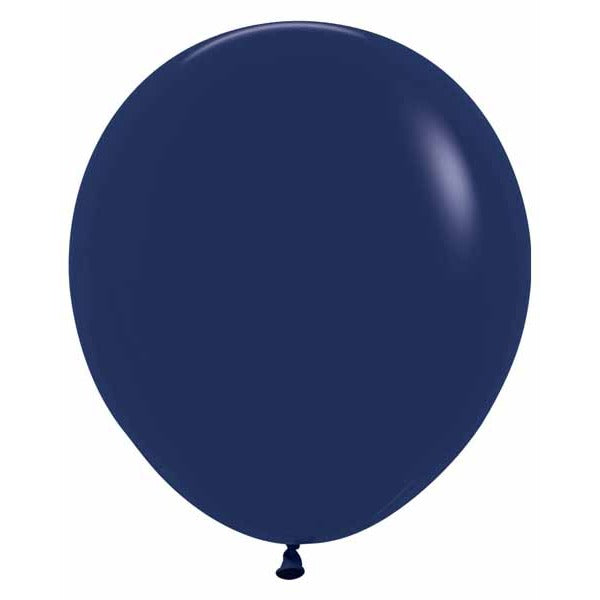 Sempertex Navy Blue 24-Inch Latex Balloons, 10 Count