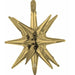 20" White Gold Magic Star Foil Balloon