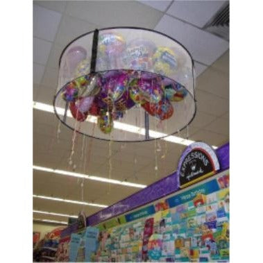 Silver Rainbow 6-Foot Balloon Corral