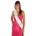 Homecoming Court Satin Sash, 33 x 4 Inches