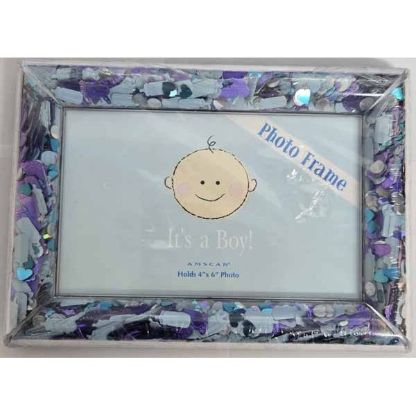 A Star Is Born Boy Confetti Frame