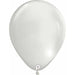 Prima Clear Glass 5-Inch Round Latex Balloons, 100 Count