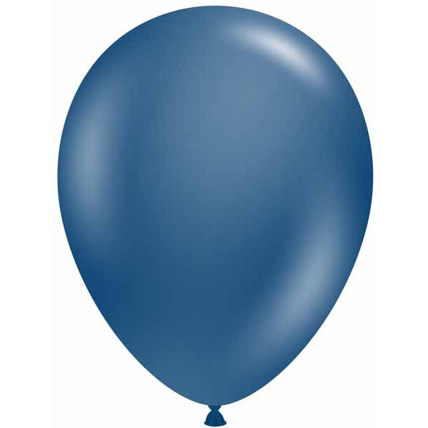 TUF-TEX 11-Inch Navy Blue Latex Balloons, 100 Count