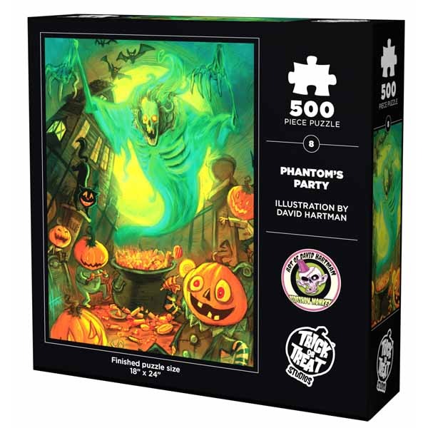 Phantom's Party 500-Piece Jigsaw Puzzle by David Hartman