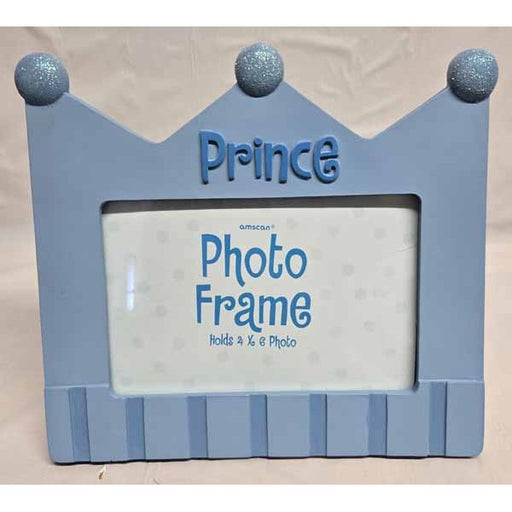 7"X7.5" BOY'S 1ST BDAY RESIN FRAME 6CS