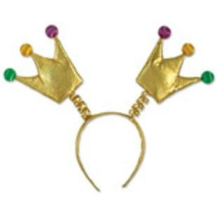 Mardi Gras Crown Boppers, 1 Count