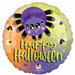 Watchful Eyes Spider 18-Inch Round Foil Halloween Balloon