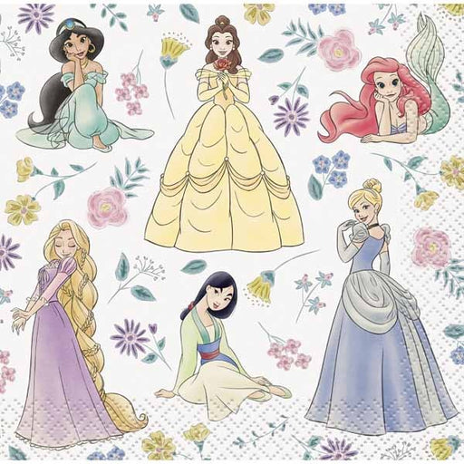 Serviettes en papier Princesses Disney