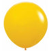 Sempertex Honey Yellow 24-Inch Latex Balloons, 10 Count