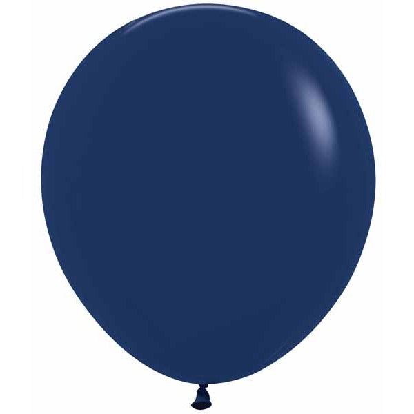 Sempertex Navy Blue 18-Inch Latex Balloons, 25 Pack