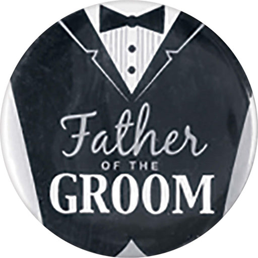 2" Groom Party Mini Buttons (48 Total)