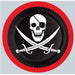 9-Inch Pirate Plates, 8-Pack