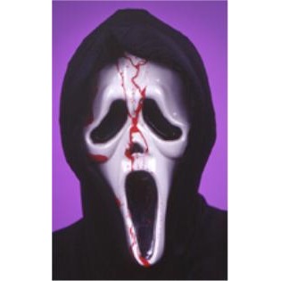 Scream Bleeding Costume Mask