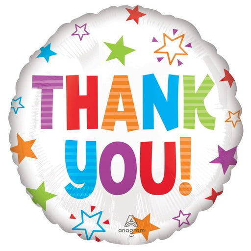 Thank You 18 Inch Round Foil Balloon