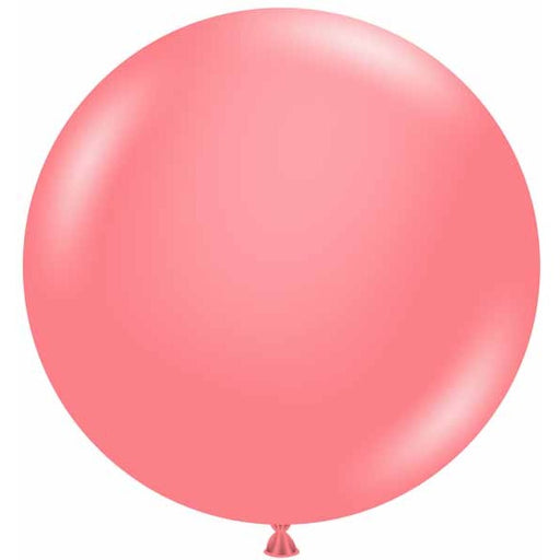 TUFTEX 36-Inch Coral Latex Balloons, 2 Pack