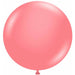 TUFTEX Coral 24-Inch Latex Balloons, 25 Count