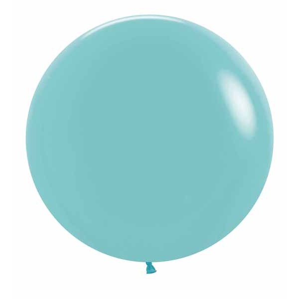 Sempertex Aquamarine 24-Inch Latex Balloons, 10 Count
