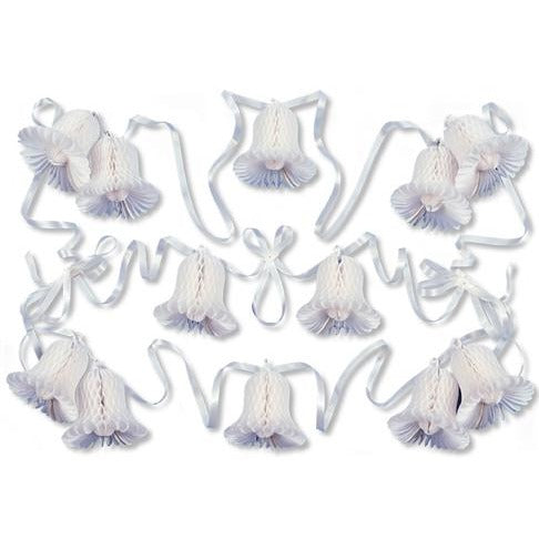 24' BELL STREAMER WHITE 1/PKG