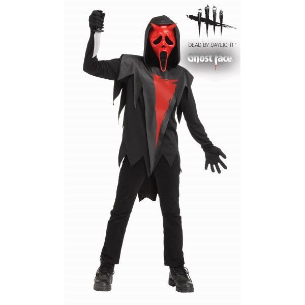 Dead by Daylight Devil Face Costume, Size 12-14