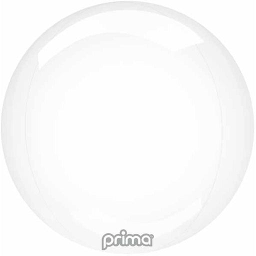PRIMA GLASS SPHERE 12" CLEAR 1/PKGD