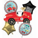 Race Cars Foil Balloon Bouquet