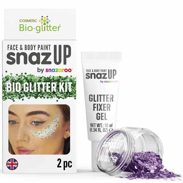 Snazaroo Violet Bio Glitter Kit