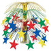 18-Inch Multicolor Star Cascade Centerpiece