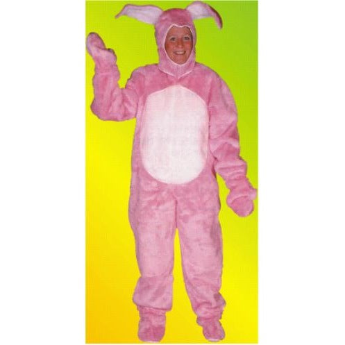 PINK BUNNY SUIT CHILD SIZE
