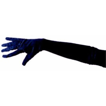 Black 20 Inch Opera Gloves, Adult One Size