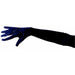 Black 20 Inch Opera Gloves, Adult One Size