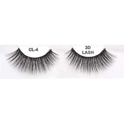 3D Faux Mink Black Eyelashes, Style CL 4