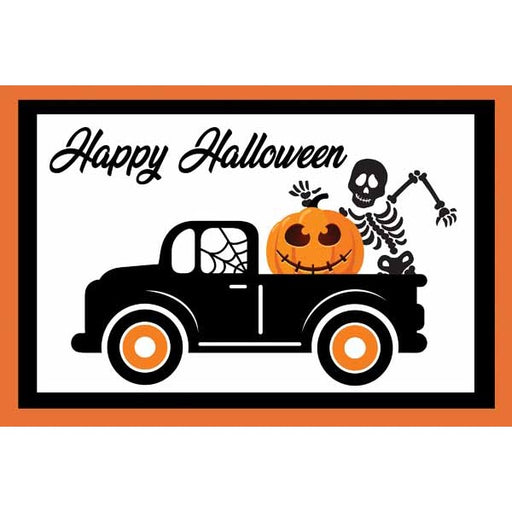 Paillasson de porte de camion Joyeux Halloween