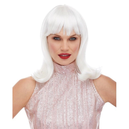 Peggy Sue Wig in Platinum White