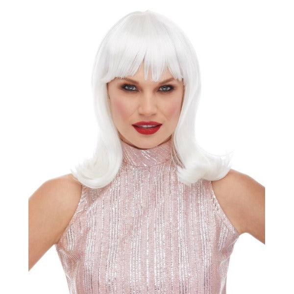 Peggy Sue Wig in Platinum White