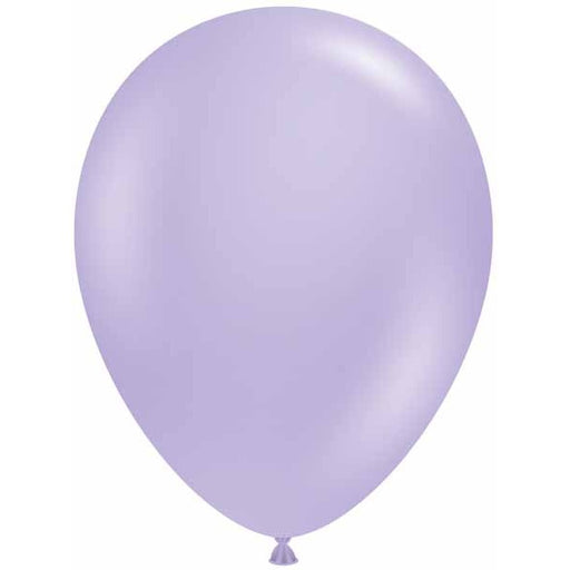 TUFTEX 5 Inch Blossom Lilac Latex Balloons, 50 Pack
