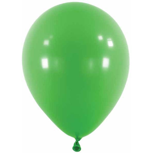 Anagram Festive Green 5-Inch Latex Balloons, 100 Count