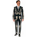 SUITMEISTER LARGE SKELETON GRUNGE BK