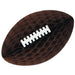 28-Inch Brown Tissue Football Decoration