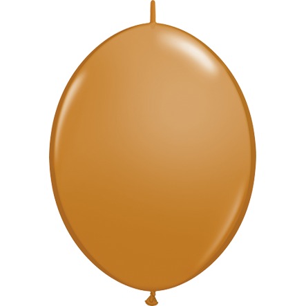 Qualatex Mocha Brown 6" QuickLink Latex Balloons, 50 Count