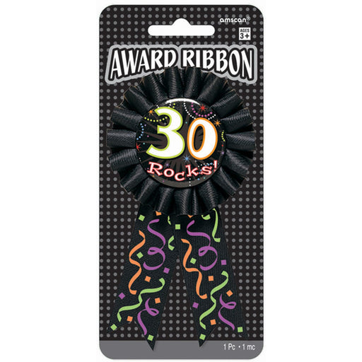 30 Rocks' Rosette Ribbon Set (6Cs)