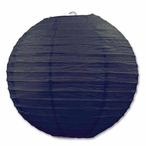 LANTERNES EN PAPIER 24,1 CM (3/PAQ) NOIR