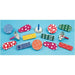 Colorful Deluxe Metal Noisemakers, 50 Count