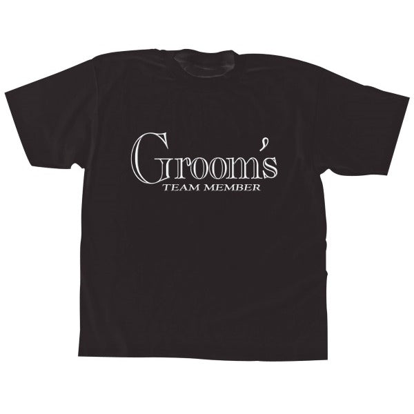 Groom's Team Member T-Shirt, XL